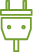 Green Plug Icon